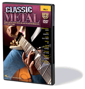 Okładka: , Guitar Play-Along DVD Volume 8: Classic Metal