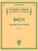 Okadka: Bach Johann Sebastian, Bach Favorite Piano Works