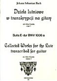 Okładka: Bach Johann Sebastian, Dzieła lutniowe w transkrypcji na gitarę, z. 5