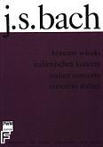 Okładka: Bach Johann Sebastian, Koncert włoski