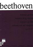 Okładka: Beethoven Ludwig van, Sonata G-dur op. 14 nr 2