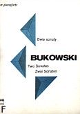 Okładka: Bukowski Ryszard, Dwie sonaty