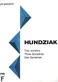 Okładka: Hundziak Andrzej, Trzy sonatiny