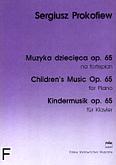 Okładka: Prokofiew Sergiusz, Muzyka dziecięca op. 65