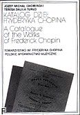 Okładka: Chomiński Józef Michał, Katalog dzieł Chopina
