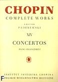 Okładka: Chopin Fryderyk, Concertos CW XIV (piano arrangement)