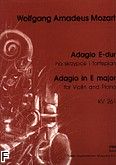 Okładka: Mozart Wolfgang Amadeusz, Adagio E-dur KV 261