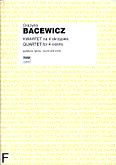 Okadka: Bacewicz Grayna, Kwartet na 4 skrzypiec (partytura+gosy)
