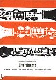 Okładka: Paciorkiewicz Tadeusz, Divertimento na klarnet i orkiestrę smyczkową (wyciąg fortepianowy)