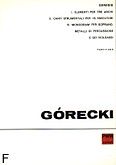 Okadka: Grecki Henryk Mikoaj, Genesis Op. 19 nr 3 /part./