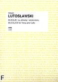 Okładka: Lutosławski Witold, Bukoliki na altówkę i wiolonczelę