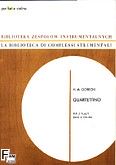 Okładka: Górecki Henryk Mikołaj, Quartettino op. 5 na 2 flety, obój i skrzypce (partytura + głosy)