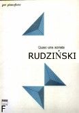 Okadka: Rudziski Witold, Quasi una sonata