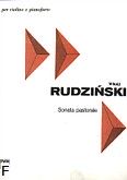 Okadka: Rudziski Witold, Sonata pastorale