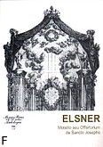 Okładka: Elsner Józef, Motetto seu Offertorium de Sancto Josepho op. 10 na chór mieszany i orkiestrę symfoniczną (partytura