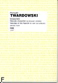 Okładka: Twardowski Romuald, Niggunim. Melodie Chasydów na skrzypce i orkiestrę (partytura)