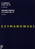 Okładka: Szymanowski Karol, II Sonata A-dur op. 21
