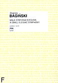 Okadka: Bagiski Zbigniew, Maa symfonia elegijna (partytura)