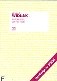 Okadka: Widak Wojciech, Psalmus CL per coro mistro (partytura)