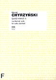 Okadka: Chyrzyski Marcel, Quasi Kwazi II na klarnet solo
