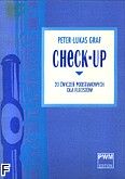 Okadka: Graf Peter-Lukas, Check-Up -20 wicze podstawowych dla flecistw
