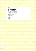 Okadka: Baird Tadeusz, Divertimento na flet, obj, klarnet i fagot (partytura+gosy)