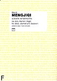 Okładka: Mengjiqi Mehdi, Sonata interrotta na obój, klarnet i fagot (partytura + głosy)