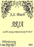 Okładka: Bach Johann Sebastian, Aria (z III Suity orkiestrowej D-dur)