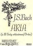 Okładka: Bach Johann Sebastian, Aria (z III Suity orkiestrowej D-dur)