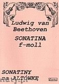 Okładka: Beethoven Ludwig van, Sonatina f-moll