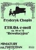 Okładka: Chopin Fryderyk, Etiuda c-moll op. 12 nr 10 