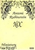 Okładka: Rubinstein Antoni, Noc op. 44 nr 1