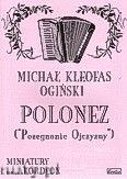 Okadka: Ogiski Micha Kleofas, Polonez a-moll 