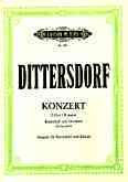 Okadka: Dittersdorf Karl Ditters von, Concerto in E major for Double Bass and Orchestra