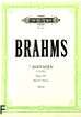 Okładka: Brahms Johannes, 7 Fantasien Op. 116 für Klavier