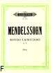 Okadka: Mendelssohn-Bartholdy Feliks, Rondo Capriccioso for piano, Op. 14