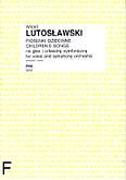 Okadka: Lutosawski Witold, Piosenki dziecinne