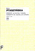 Okładka: Ptaszyńska Marta, Koncert na marimbę i orkiestrę (partytura)