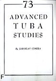 Okadka: Cimera Jaroslav, 73 advanced tuba studies