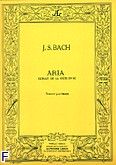 Okadka: Bach Johann Sebastian, Aria (extrait suite en re)