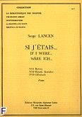 Okadka: Lancen Serge, Si j'etais (nr 31 Berlioz/nr 32 Rimski-Korsakov/nr 33 Offenbach)