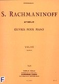 Okadka: Rachmaninow Sergiusz, Valse Op.10 nr 2