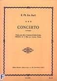 Okadka: Bach Carl Philipp Emmanuel, Koncert a-moll na altwk i fortepian