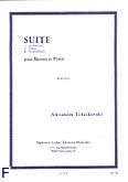 Okadka: Czajkowski Aleksander, Suite basson et piano