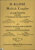 Okadka: Klos H., Methode de clarinette complete (francais, anglais)