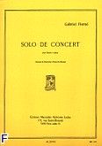 Okadka: Piern Gabriel, Solo de concert Op. 35 pour Basson et Piano