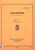 Okładka: Bozza Eugene, Concertino Op. 49 pour bassoon et piano