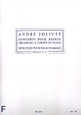 Okładka: Jolivet Andre, Concerto pour basson et piano