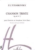 Okadka: Czajkowski Piotr, Chanson Triste, Op. 40 nr 2