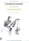 Okadka: Gauffriau Jean, Esquisses  Vol.1 - 4 Guitares